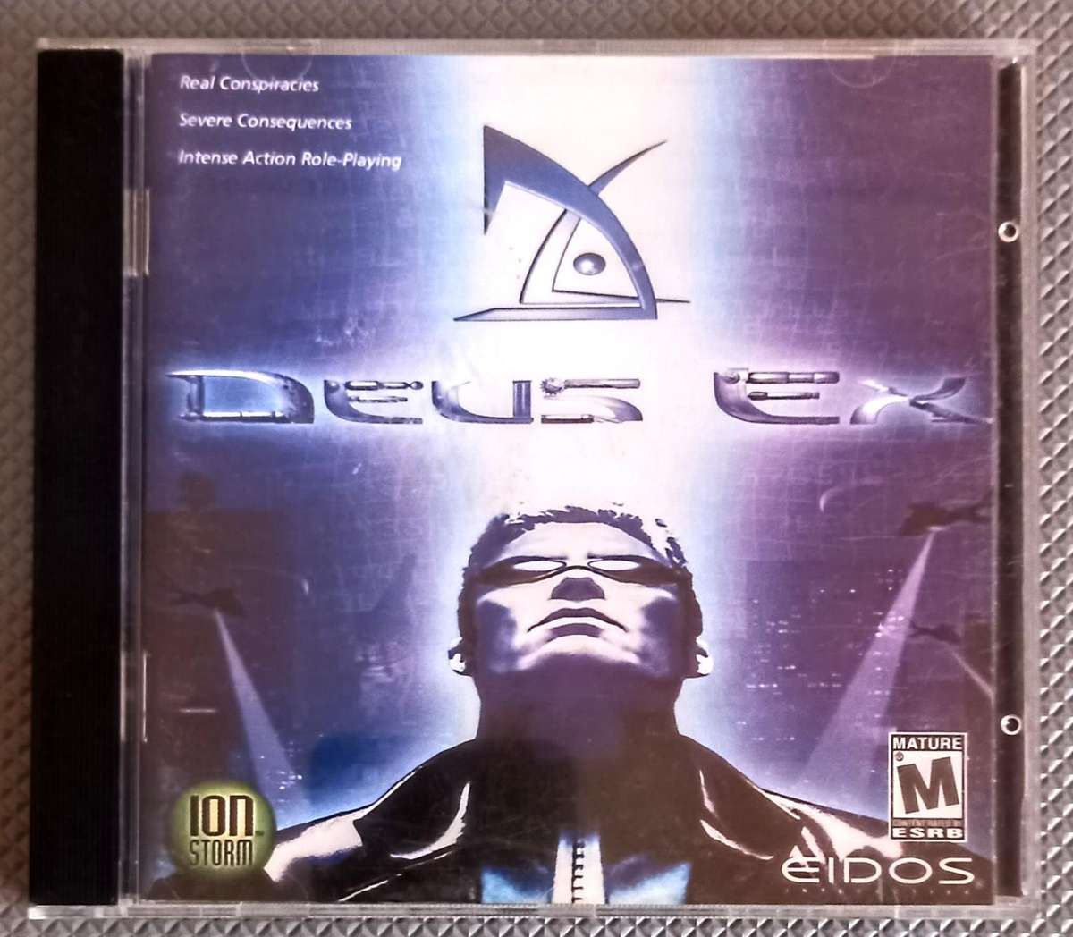 Vintage Deus Ex ion Storm CD PC Game