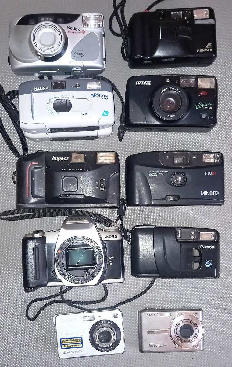 11 x Vintage Camera's for Spares or Repair Only