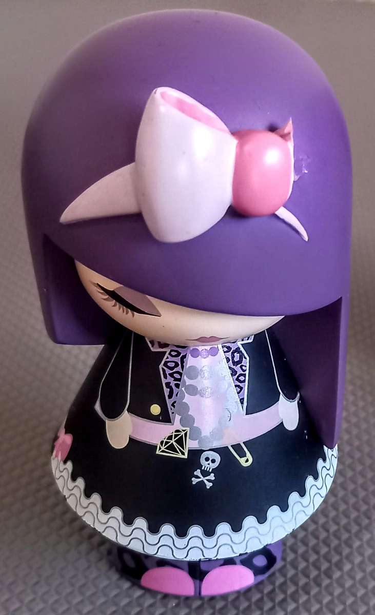 2 x Kimmidoll Collectible Figurines. 10cm Height