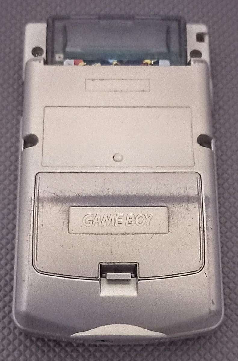 Nintendo Gameboy Color Pokemon Gold Limited Edition, Pikachu. In Working Condition with Simpsons Gam