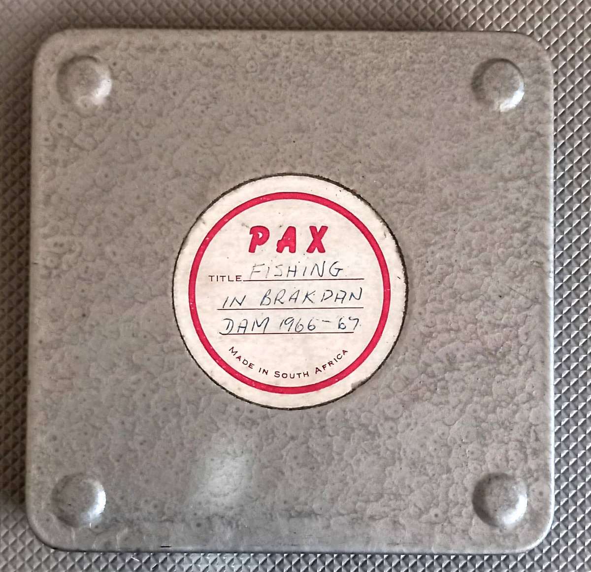 Vintage 8mm Fishing Brakpan Dam 1966 Film Reel