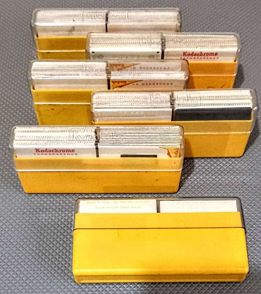 Collection of Vintage 35mm Slides in Holders