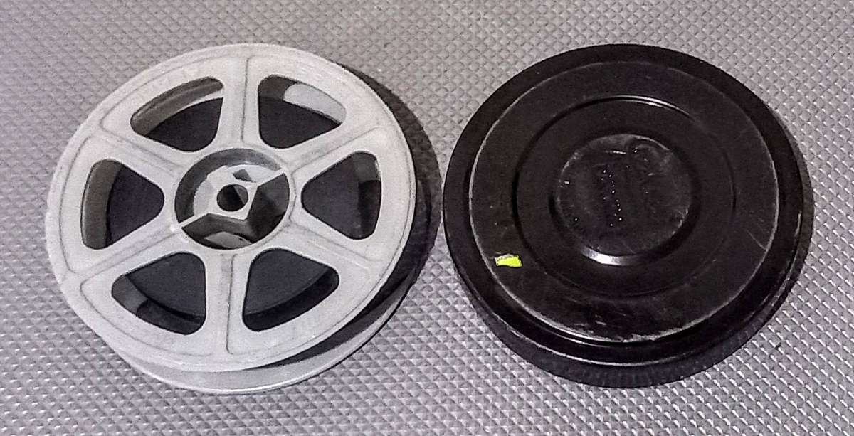 Vintage 16mm Film Reel. Wedding