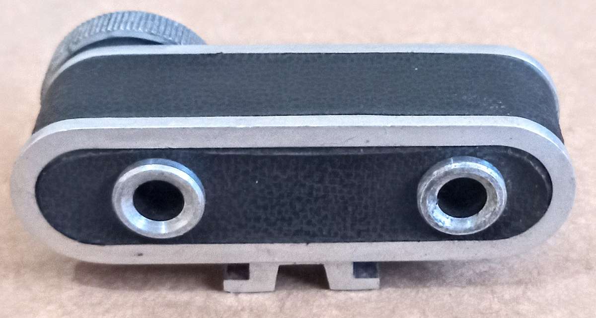 Very Rare Prazisa Vintage Auxiliary Cold Shoe Folding Camera Rangefinder