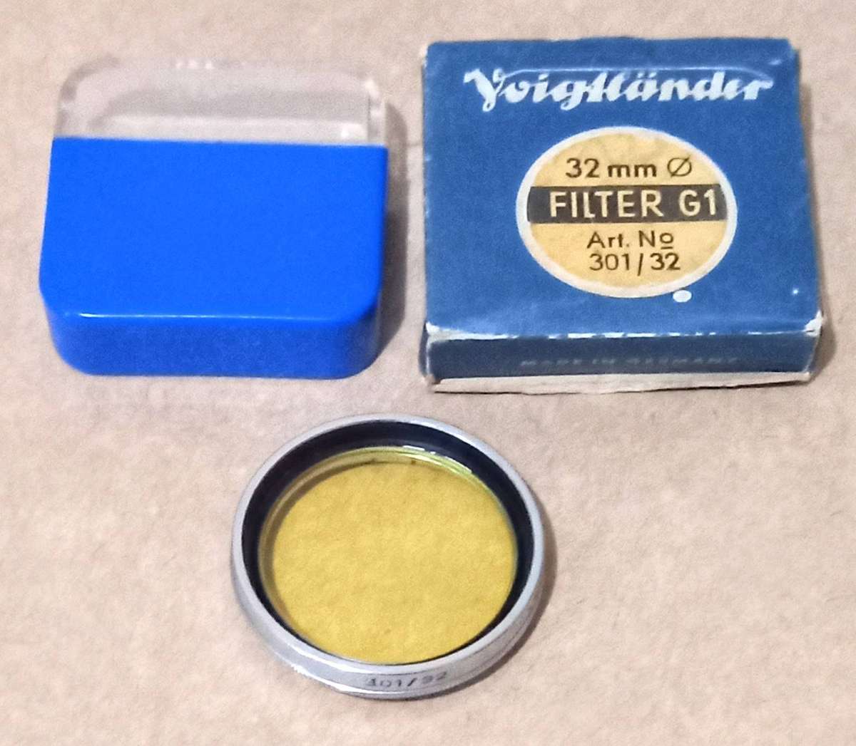 Voigtländer 32mm Yellow Filter 301/32 G1 AR