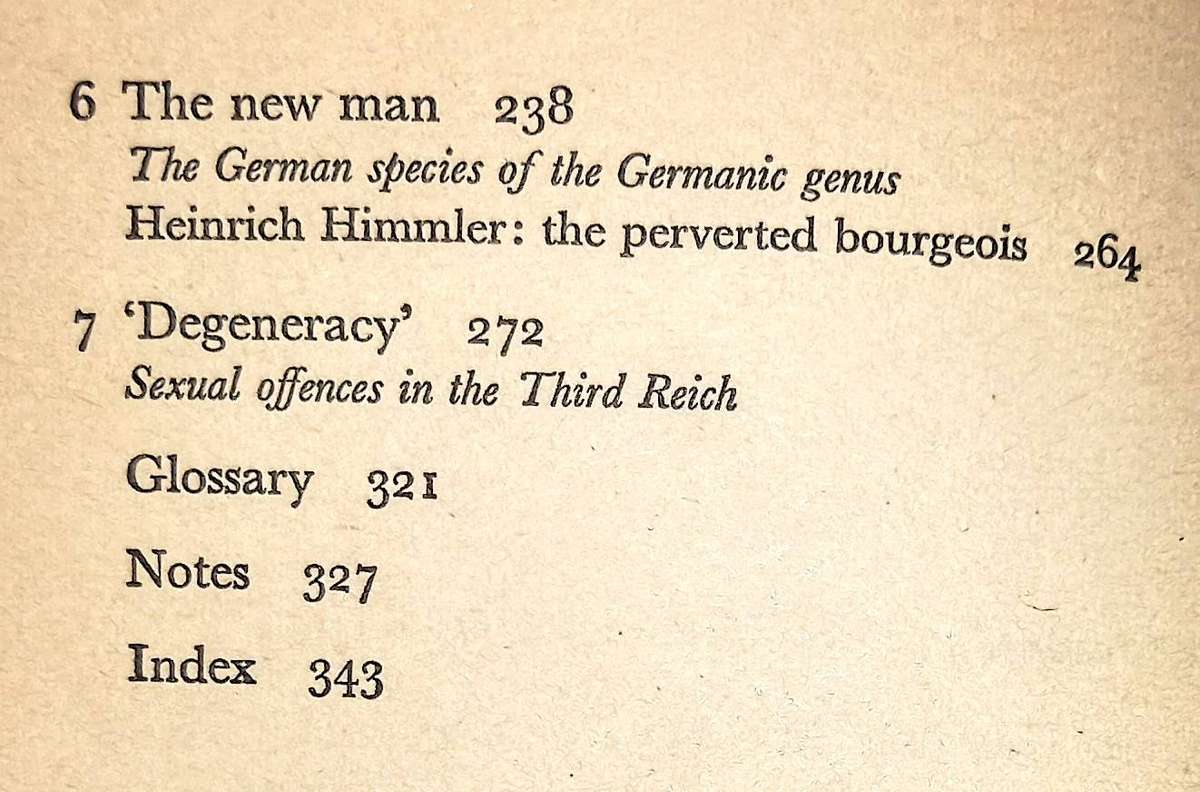 Softcover 1976. Strength Through Joy. Sex and Society in Nazi Germany