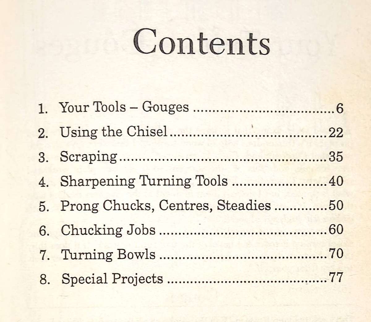 Softcover 1990. Guide to Woodturning