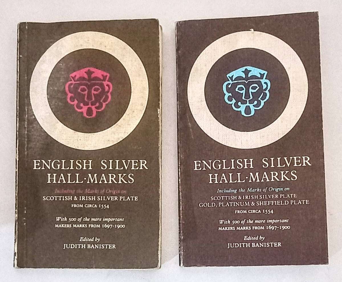 Softcovers 1970/1983. English Silver Hallmarks