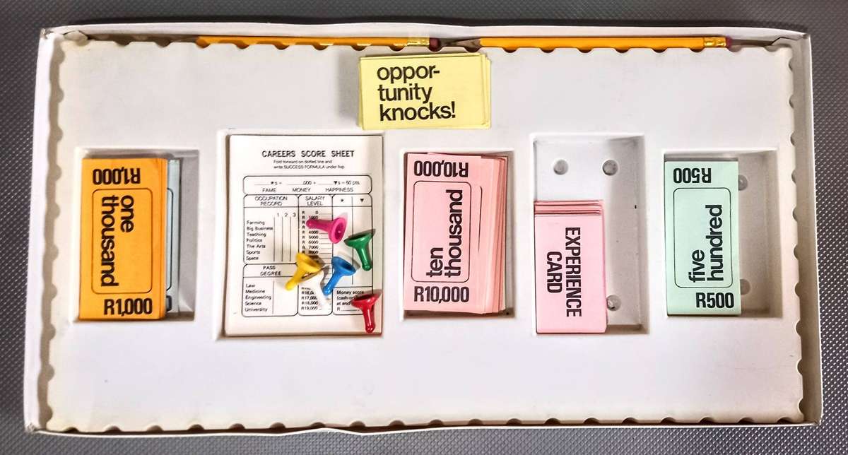 Very Rare 1971 Parker Brothers Game of Careers Boardgame