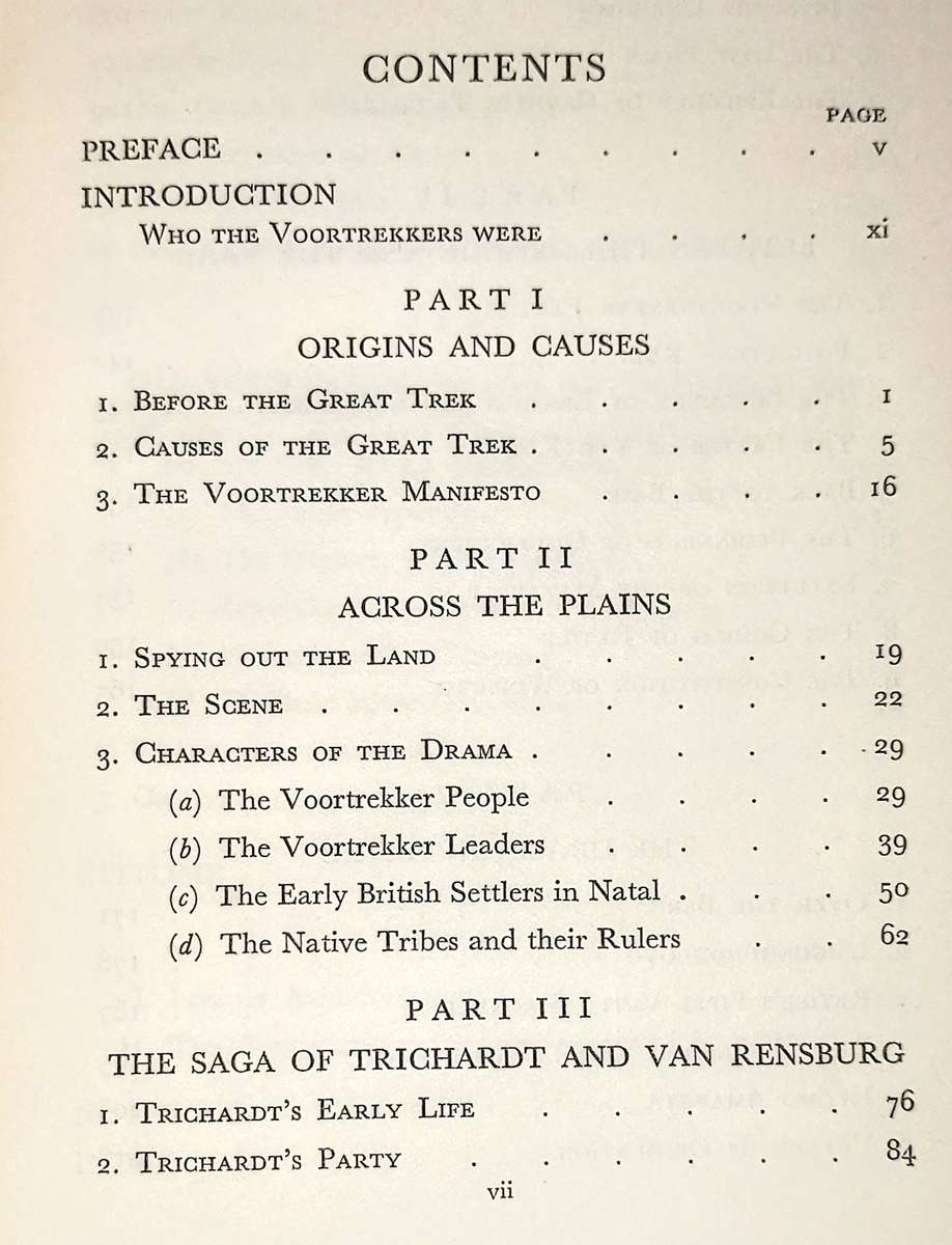 First Edition. Hardcover 1937. The Voortrekkers of South Africa