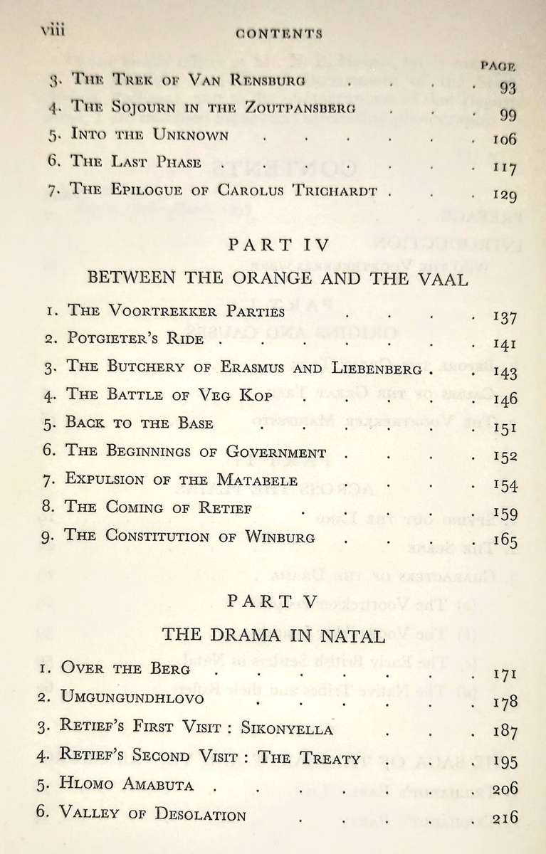 First Edition. Hardcover 1937. The Voortrekkers of South Africa