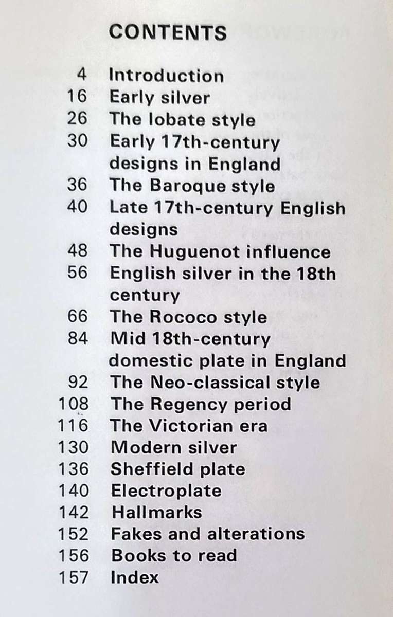 Hardcover 1982. Silver for Collectors