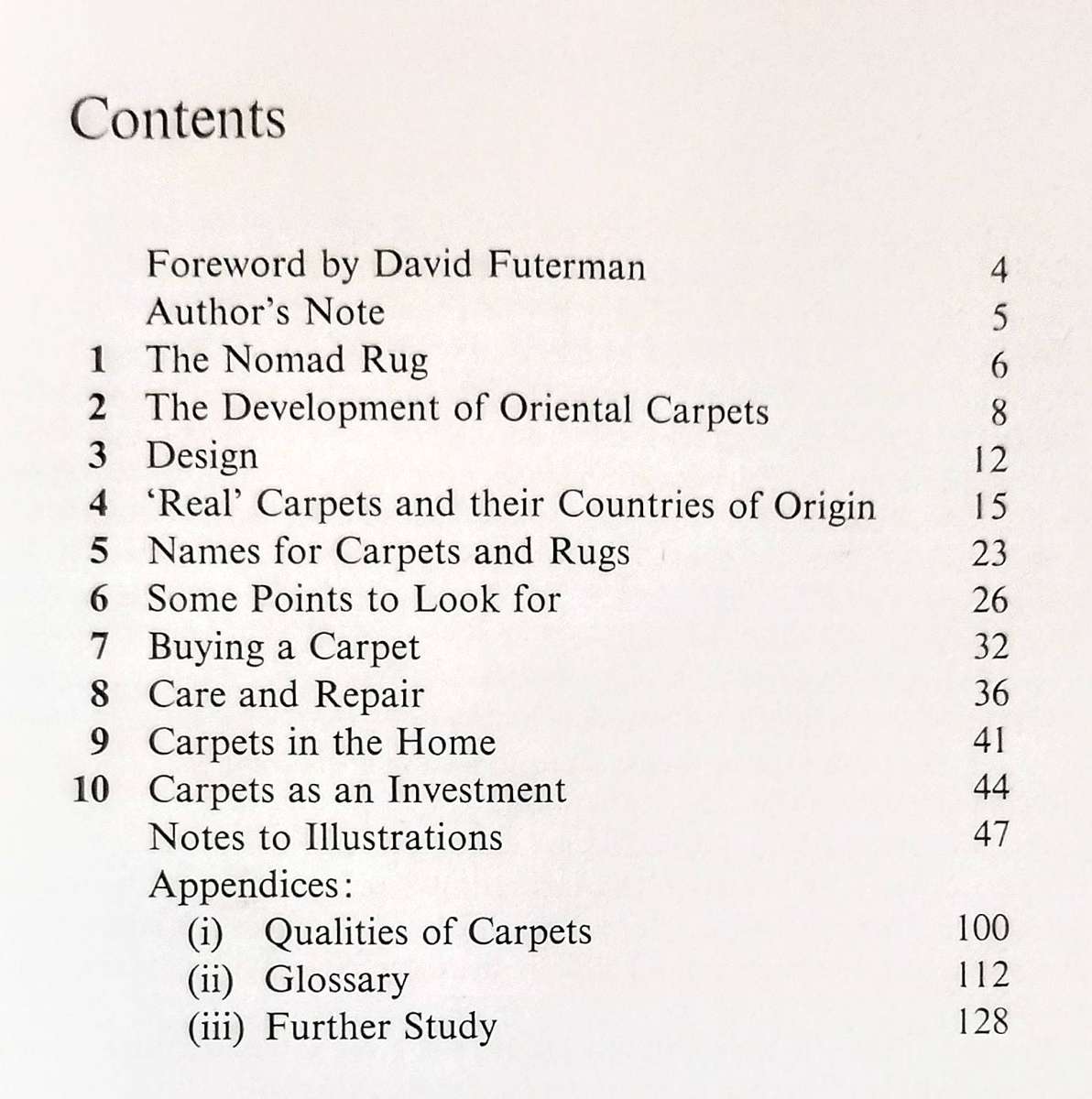 Softcover 1983. Oriental Rugs and Carpets Today