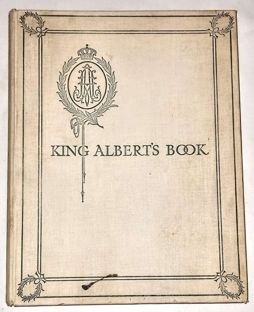 Hardcover 1914. King Albert's Book. 28.5cm x 22.5cm