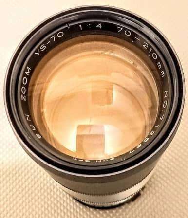 Sun Zoom YS-70, 1:4, 70-210mm Lens OM Mount in Working Condition