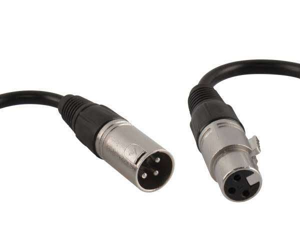 LEQUN DMX Cable 3-Pin Male to Female 1.5m