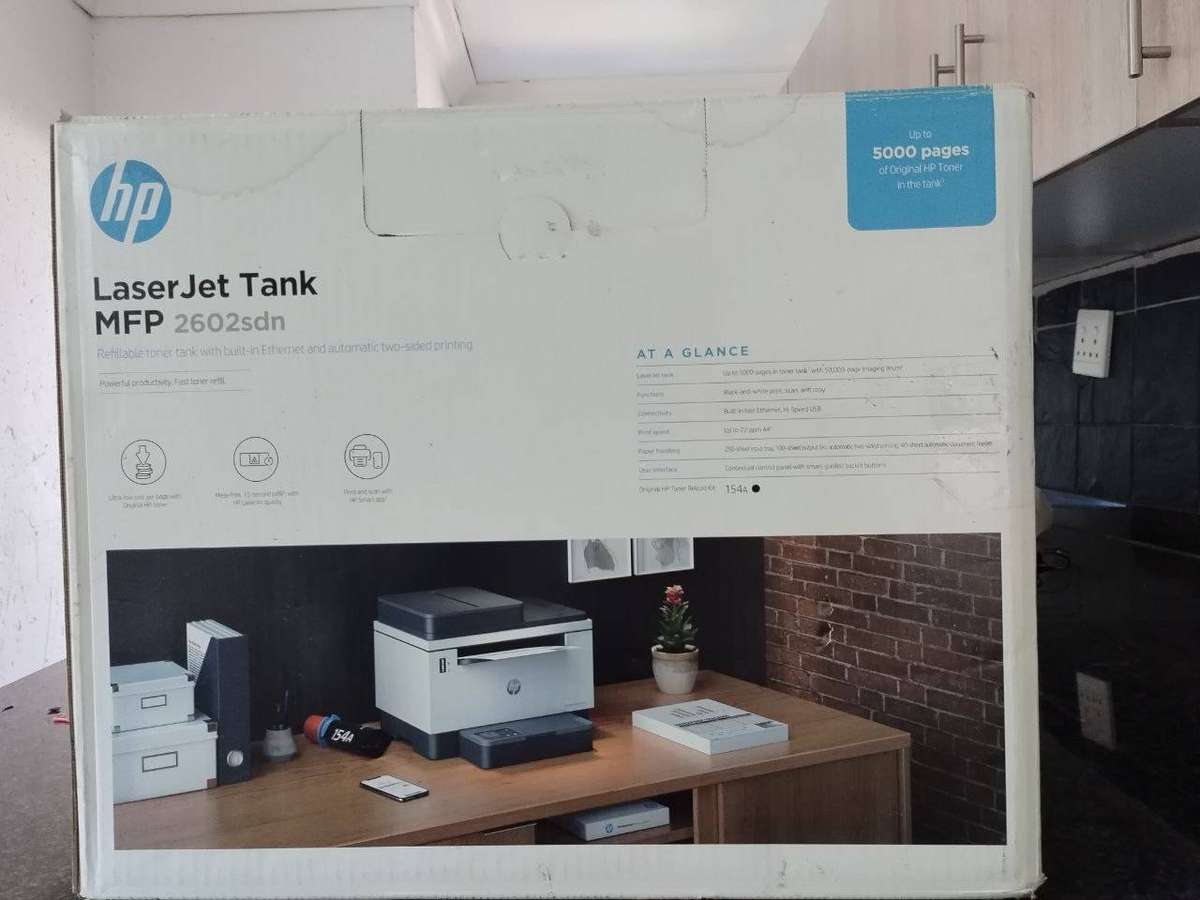 HP LaserJet MFP 2602sdn - Network All-in-One Printer Open Box (No Toners)