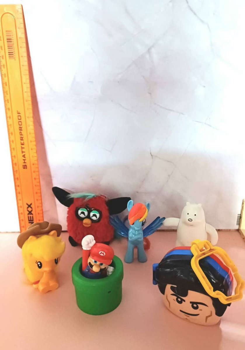 Set of McDonald's toys