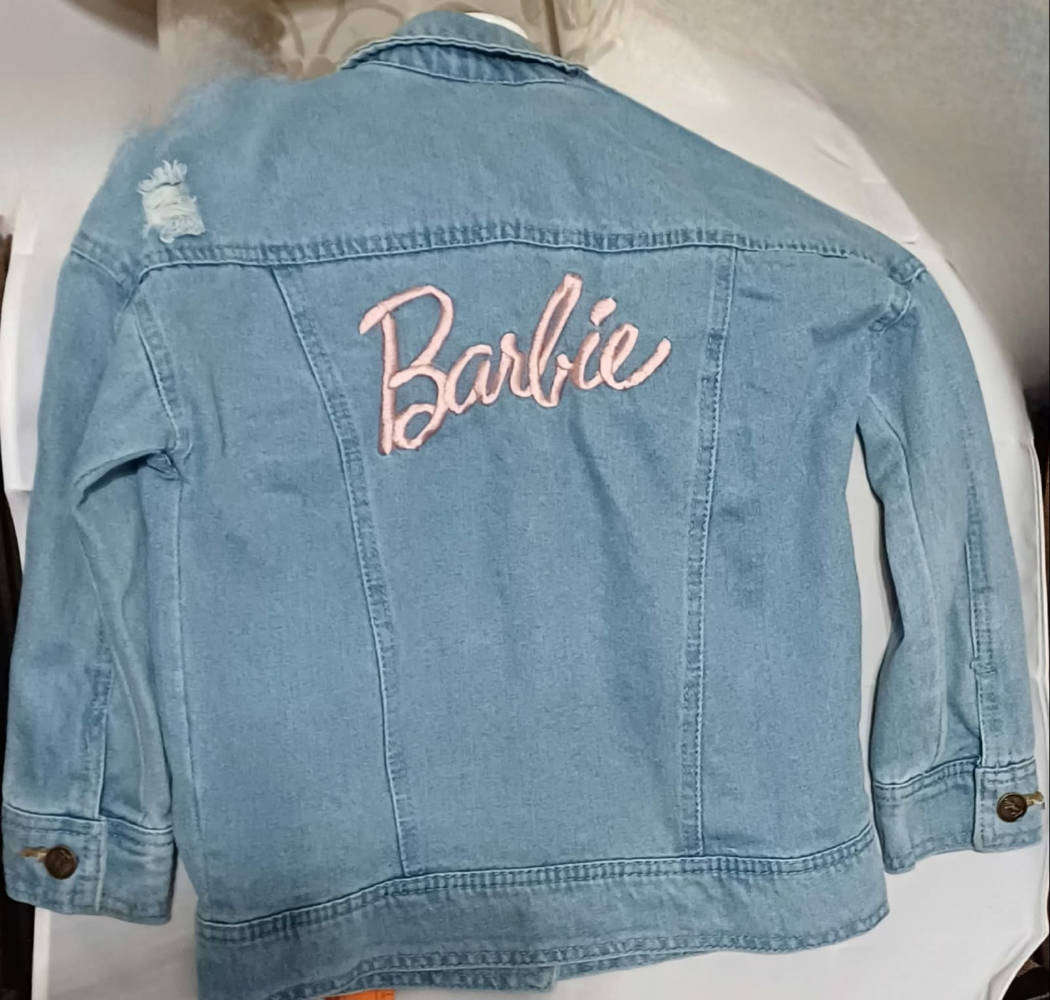 Barbie Denim jacket for Girls size 7-8 years