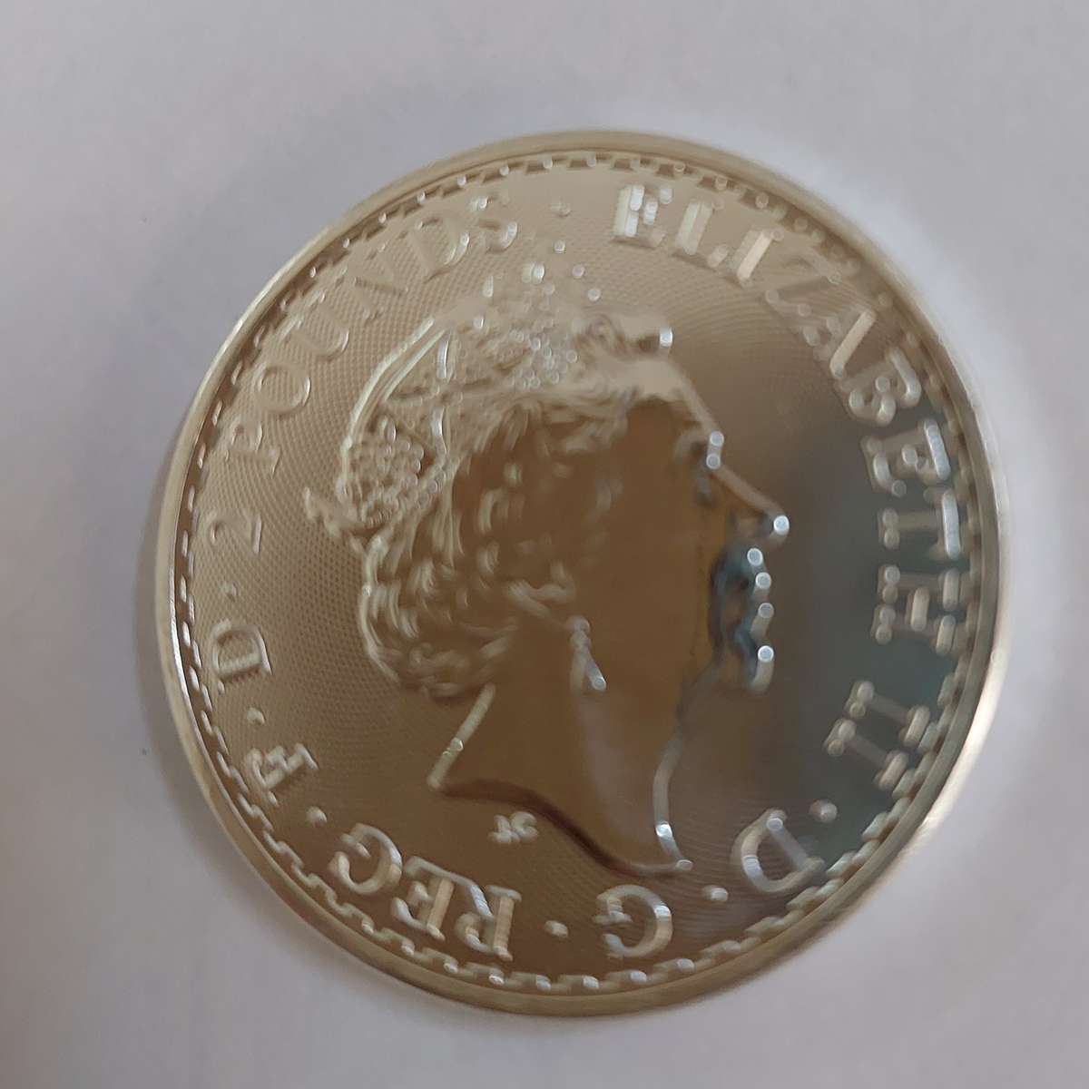 1x 2021 1oz pure silver Britannia