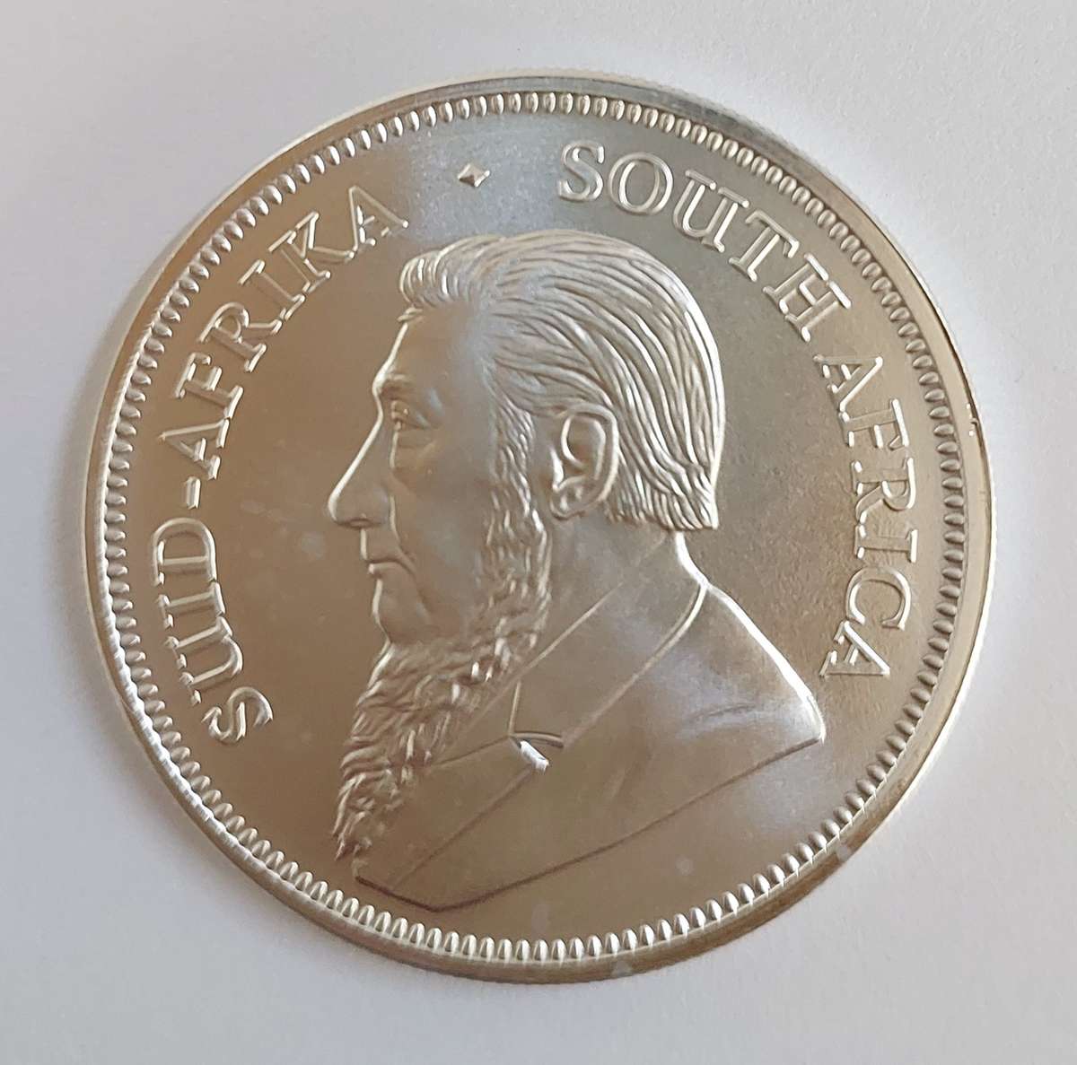 1x 2020 Silver Kruger Rand 1oz fine silver R1