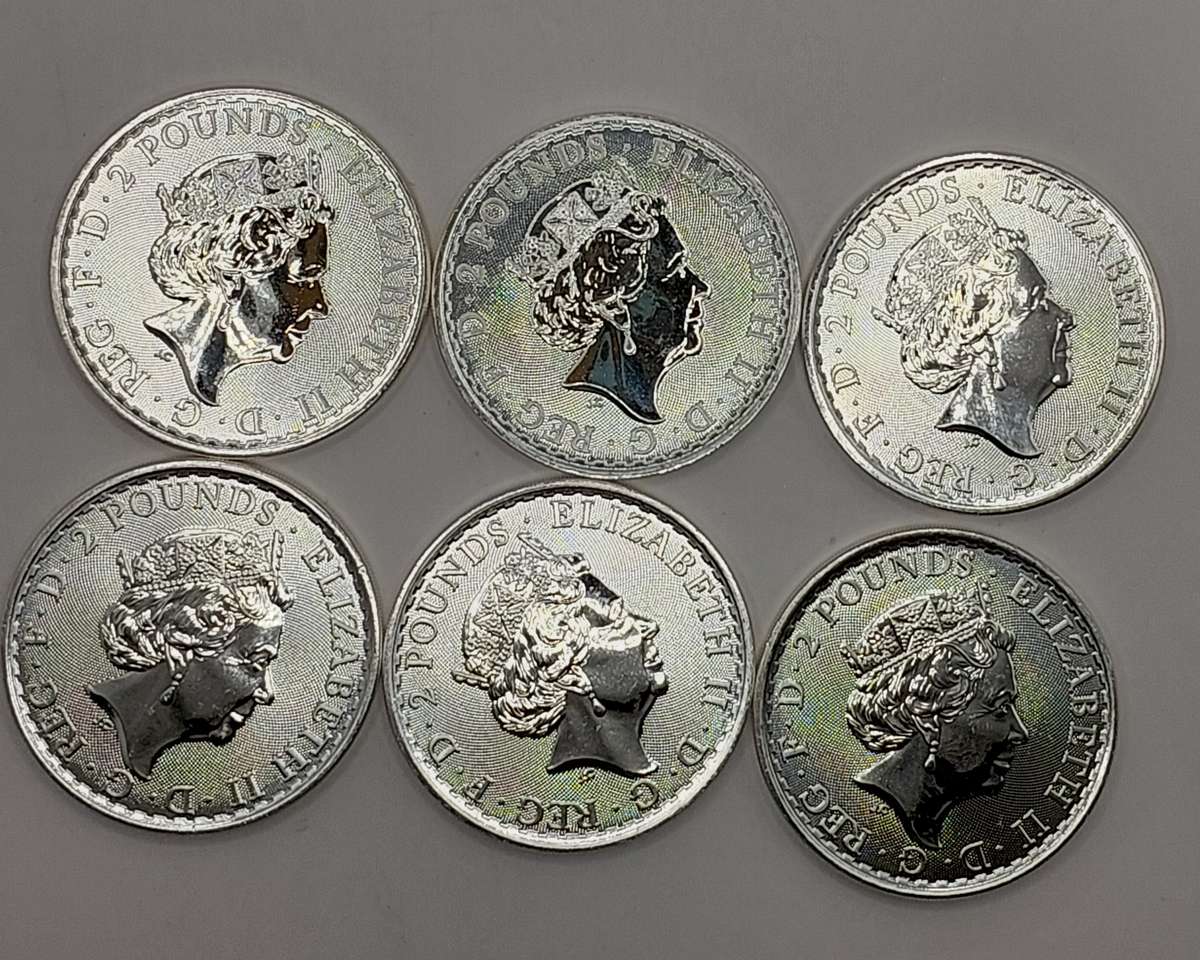 2021 1oz Silver Britannia 999 coin