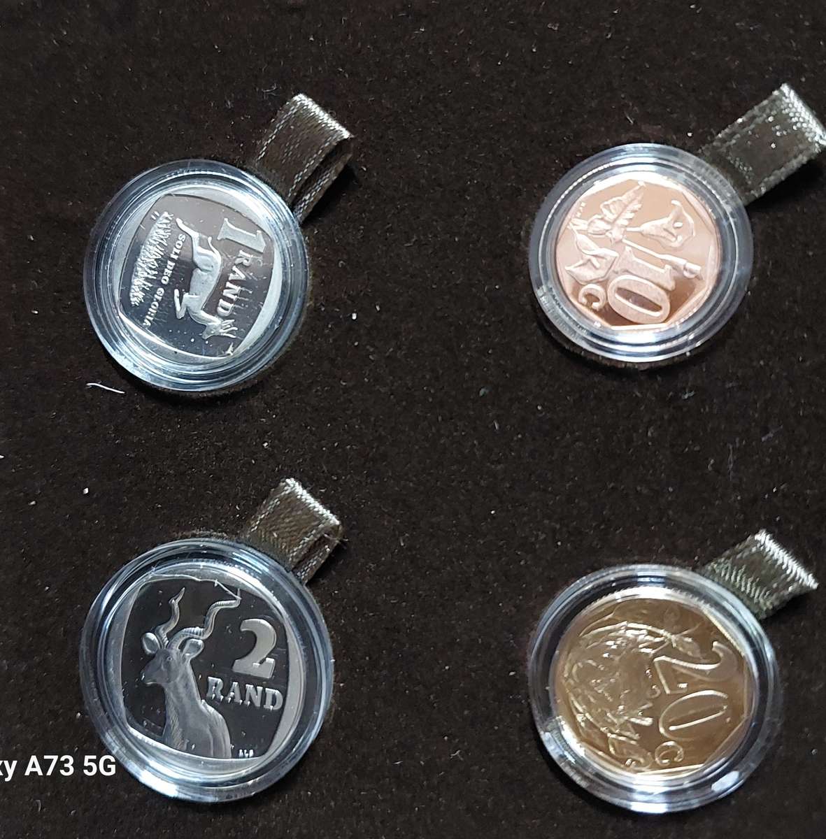 2017 South Africa PROOFSET 2RAND 1RAND 20Cent 10Cent Without the 5RAND and 50Cent