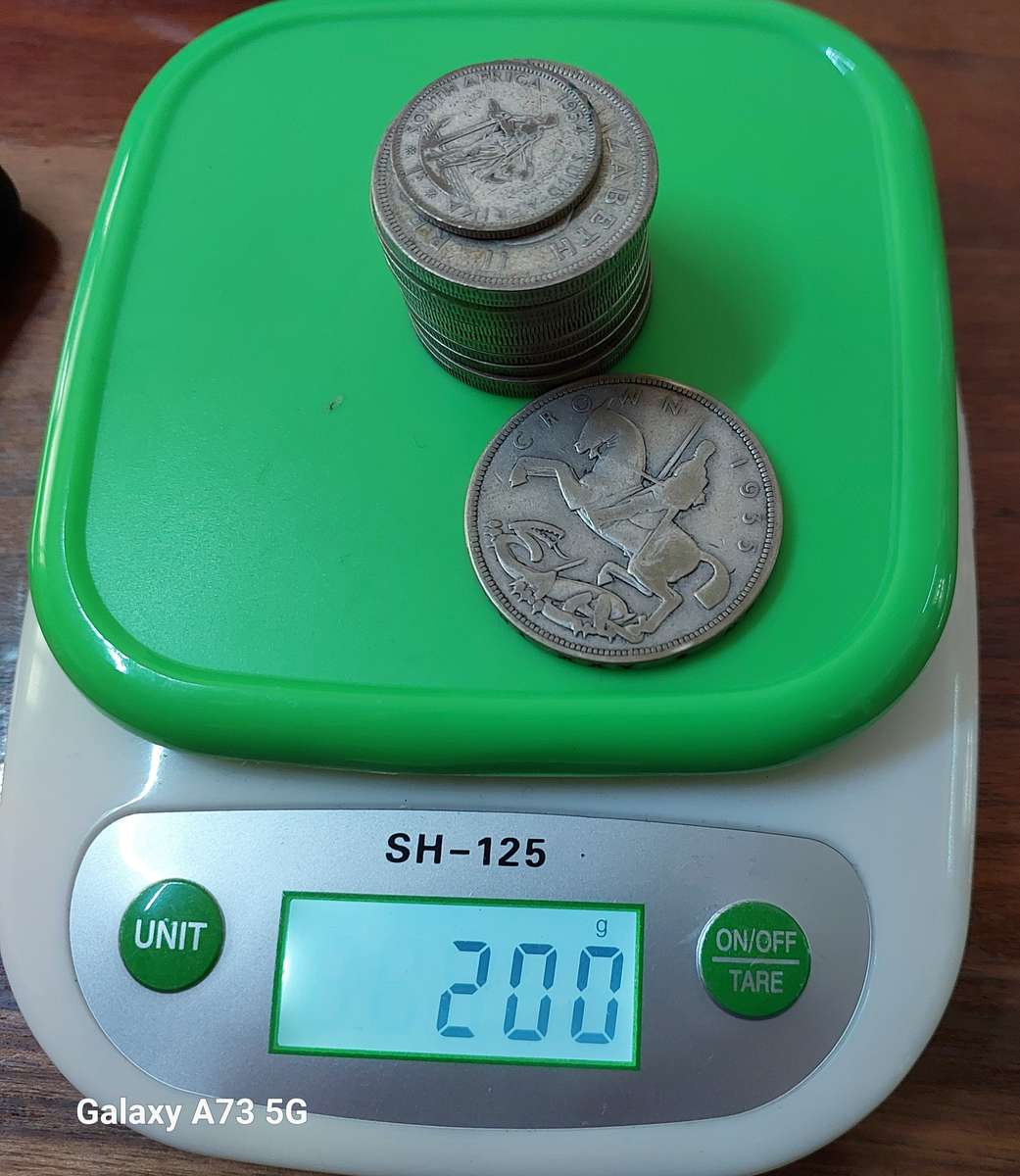 Lot of union coins 50% Silver Weight 200g