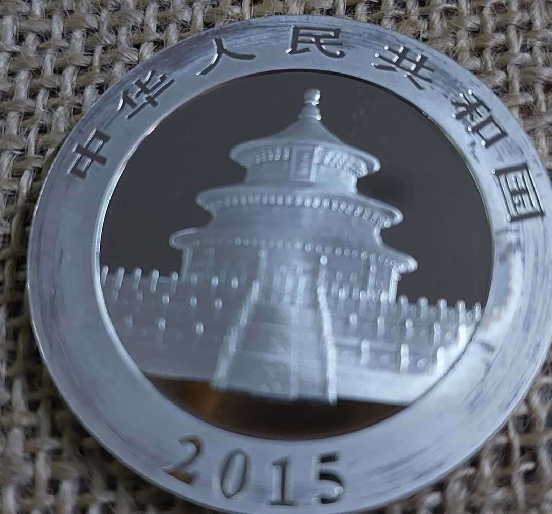 2xone ounce pandas Silver 1x 2002 1x2015 Bidder take bove