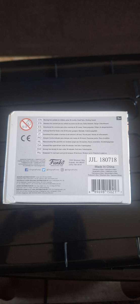 The shining Jack Torrance funko pop chase