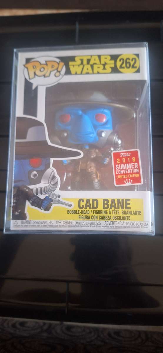 Star wars funko pop cad bane 2018 summer convention
