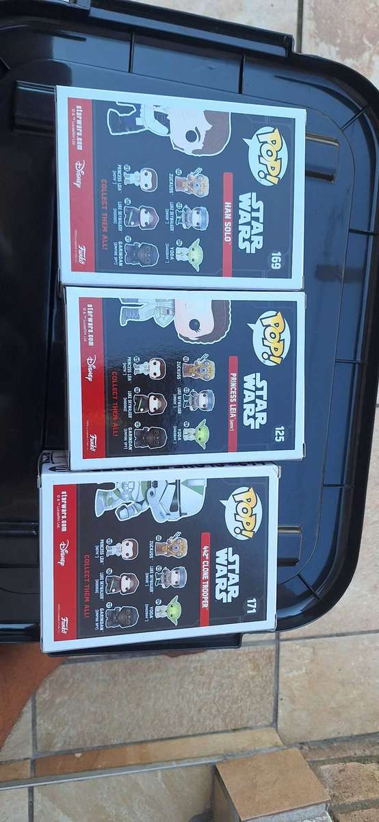 2017 star wars convention funko pop bundle