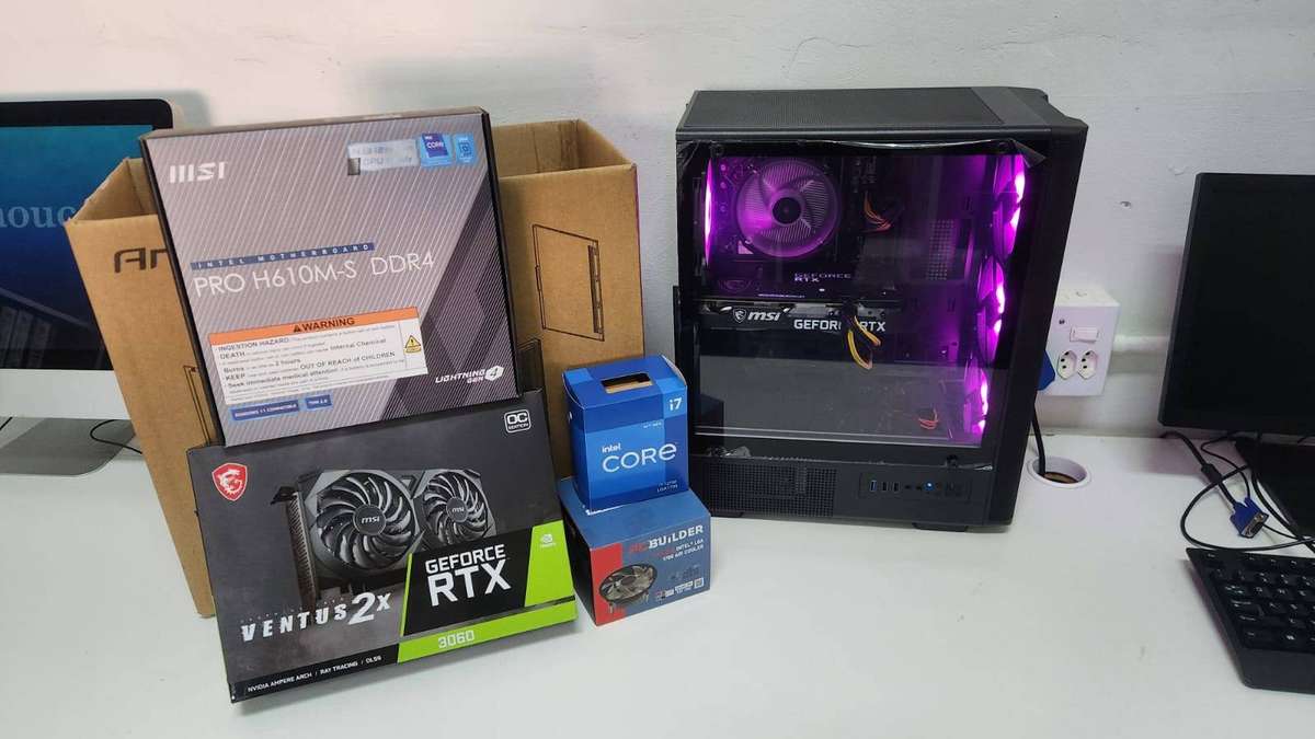 Gaming Core i7 PC 12th Gen, RTX3060