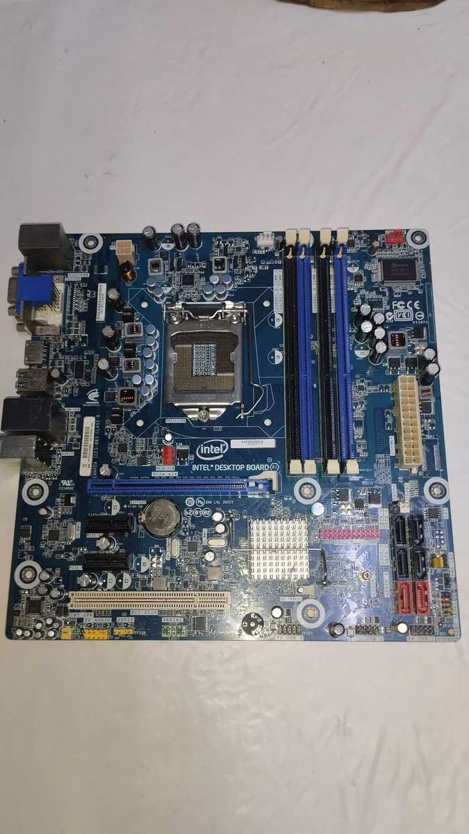 Intel DH55TC Desktop Motherboard LGA 1156 Micro-ATX DDR3 System Board