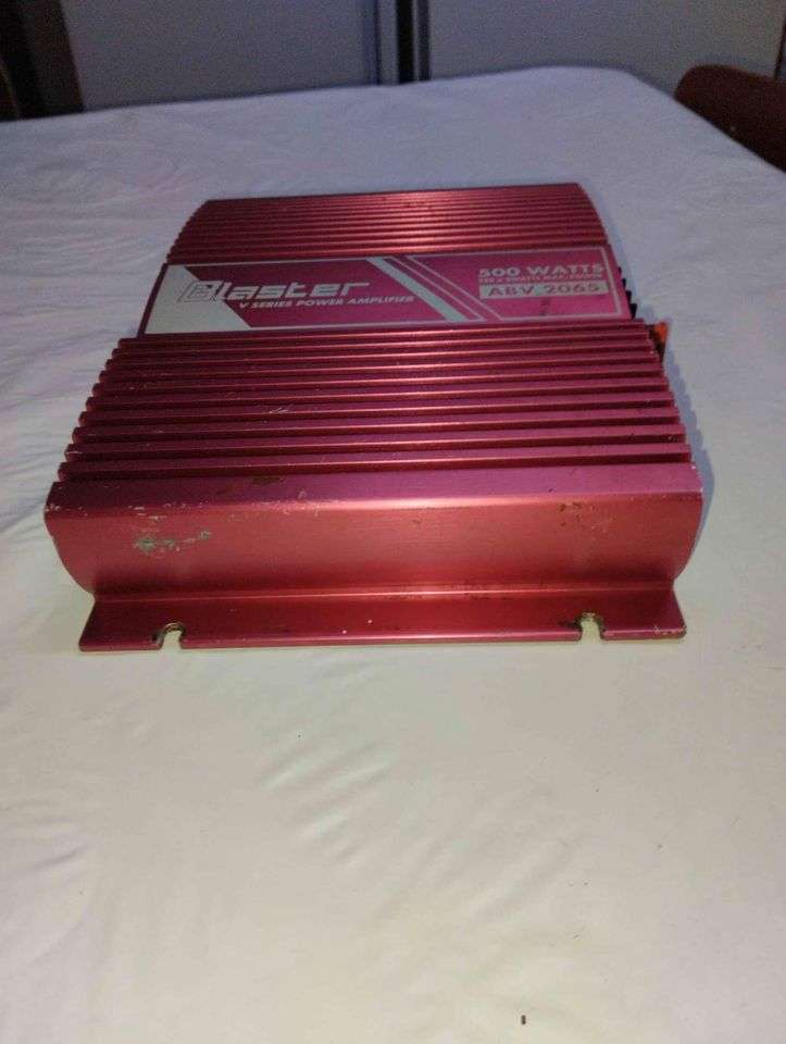 Blaster - V Series Power Amplifier - 500 WATTS - 250 X 2WATTS MAX. POWER (ABV 2065)