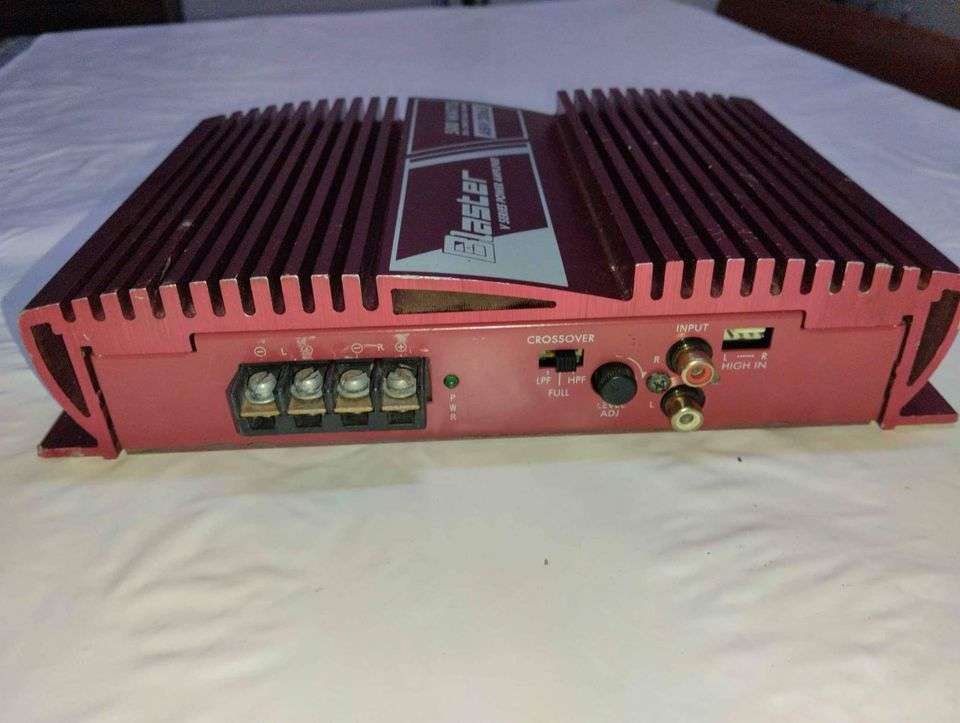 Blaster - V Series Power Amplifier - 500 WATTS - 250 X 2WATTS MAX. POWER (ABV 2065)