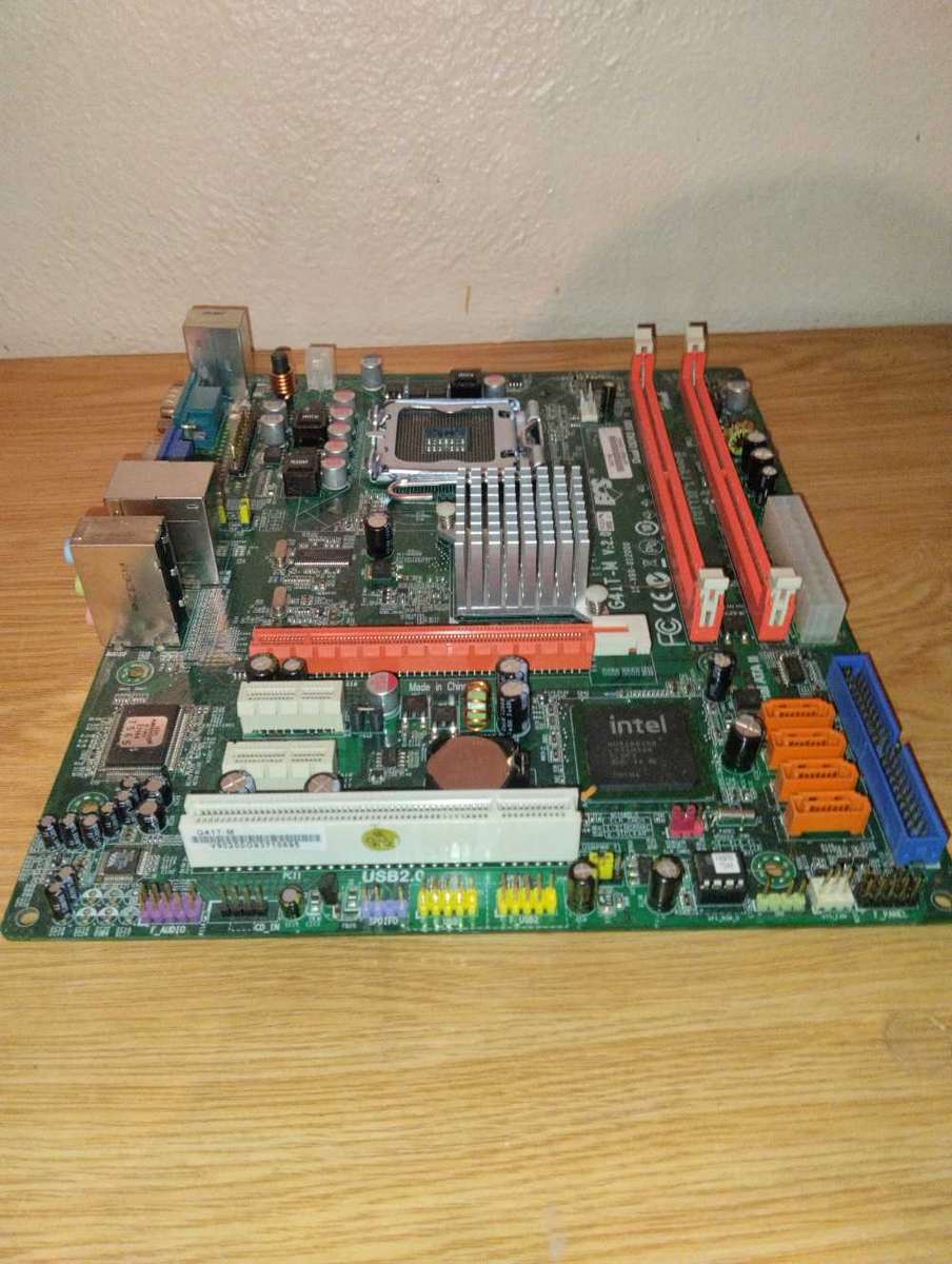 ECS Intel Socket LGA775 MicroATX Motherboard (G41T-M)