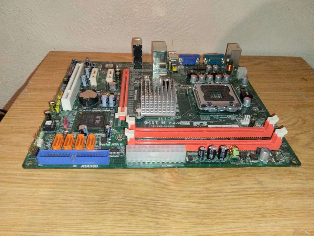 ECS Intel Socket LGA775 MicroATX Motherboard (G41T-M)