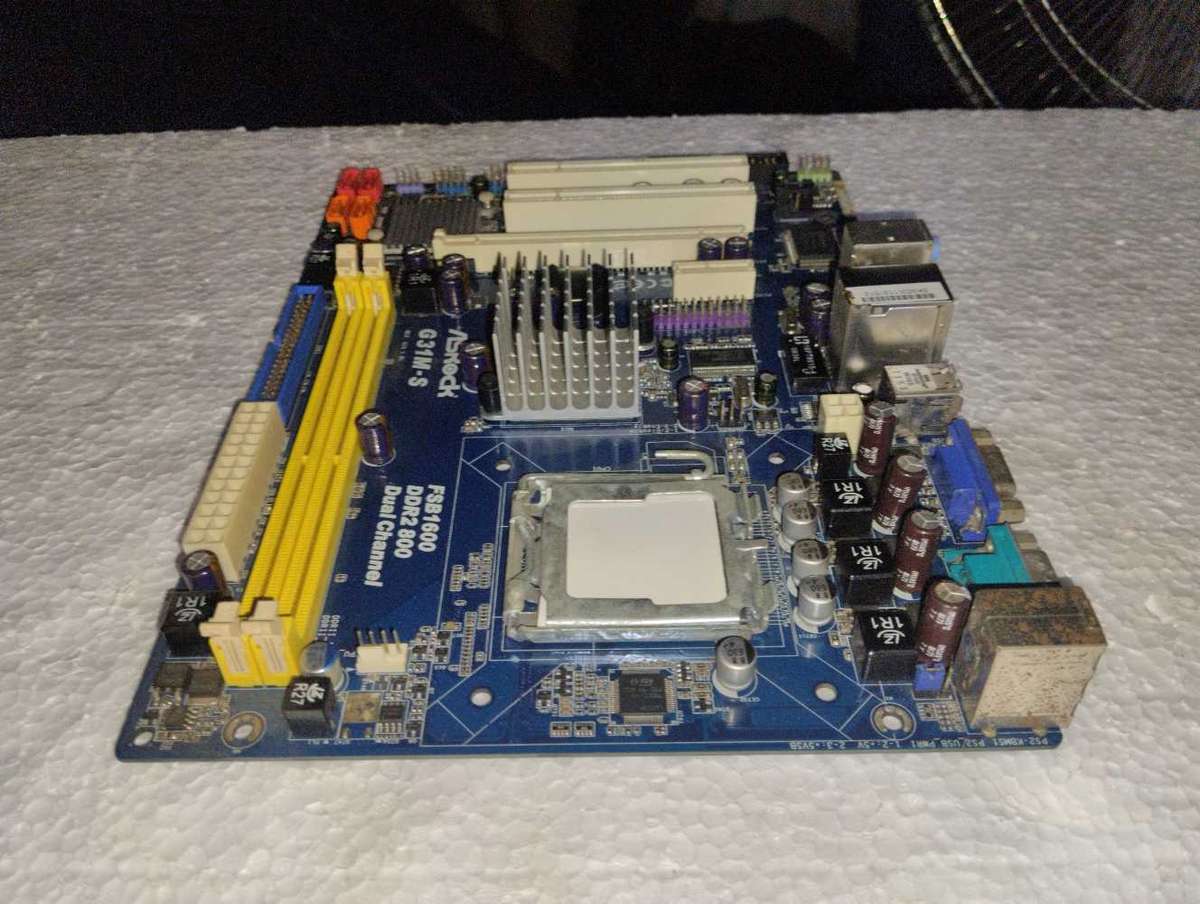 ASRock G31M-S, LGA 775/ Socket T, Intel Motherboard