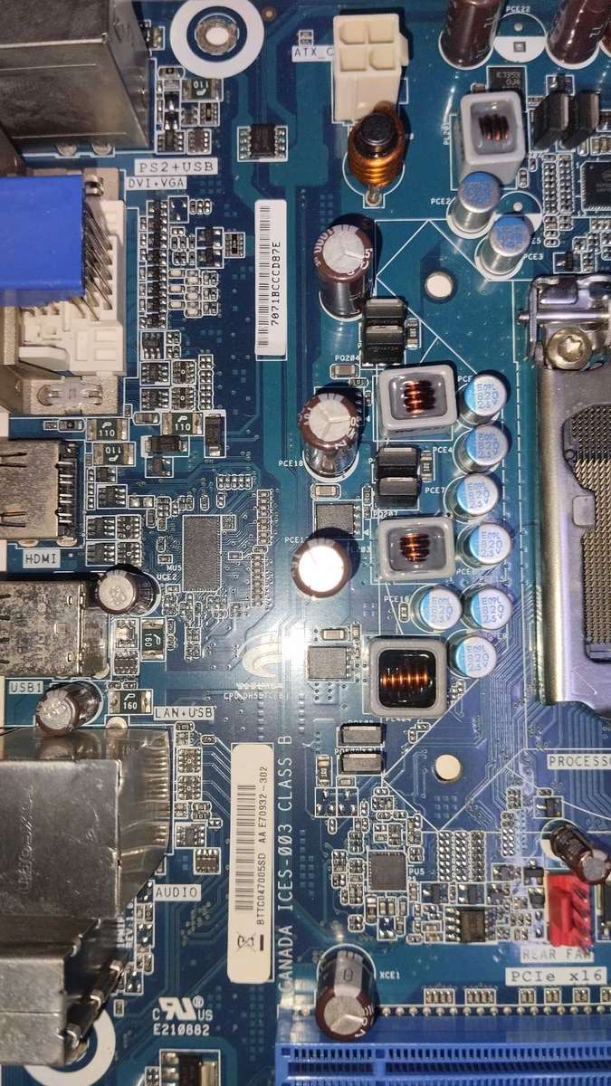 Intel DH55TC Desktop Motherboard LGA 1156 Micro-ATX DDR3 System Board