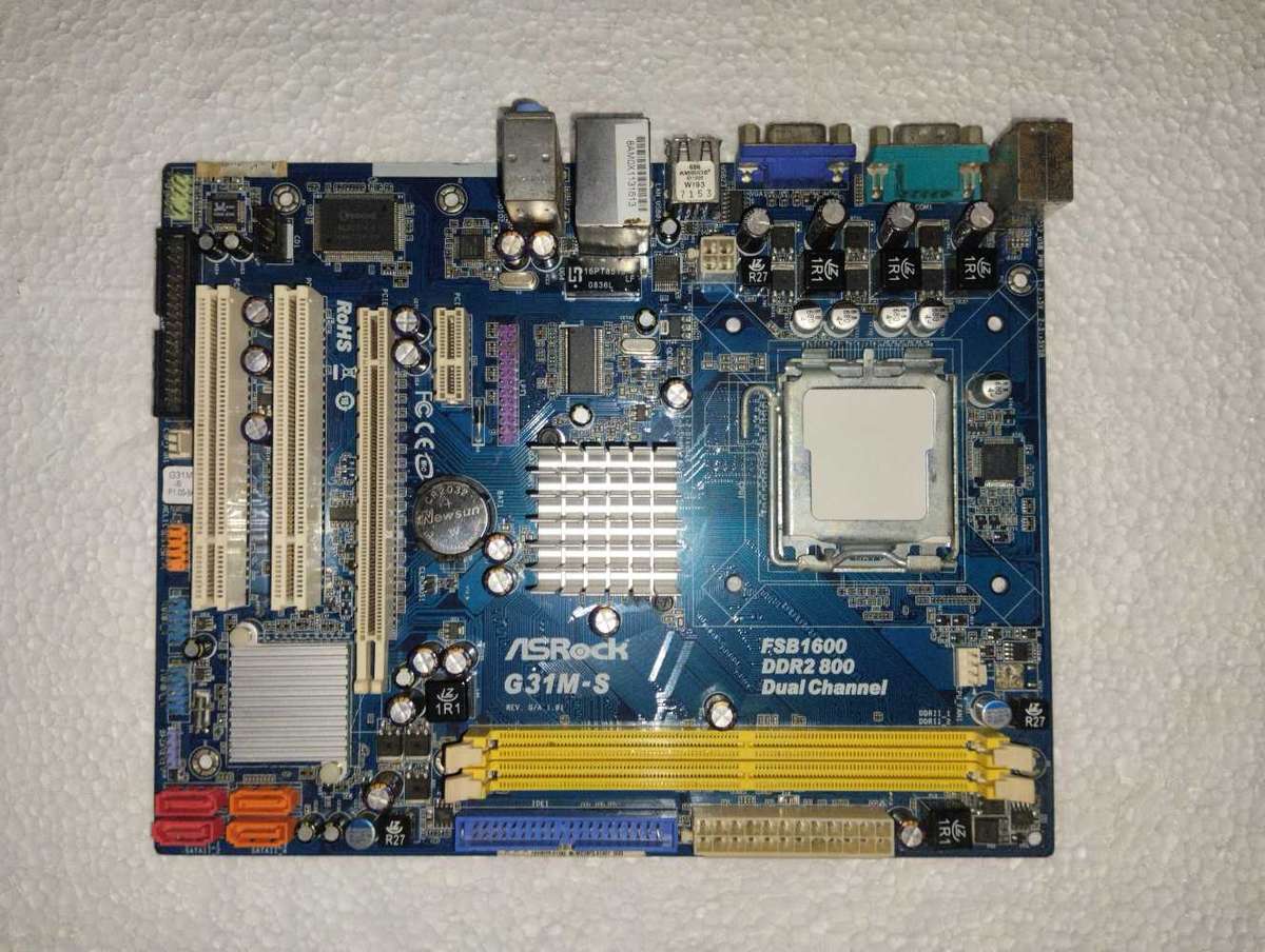ASRock G31M-S, LGA 775/ Socket T, Intel Motherboard