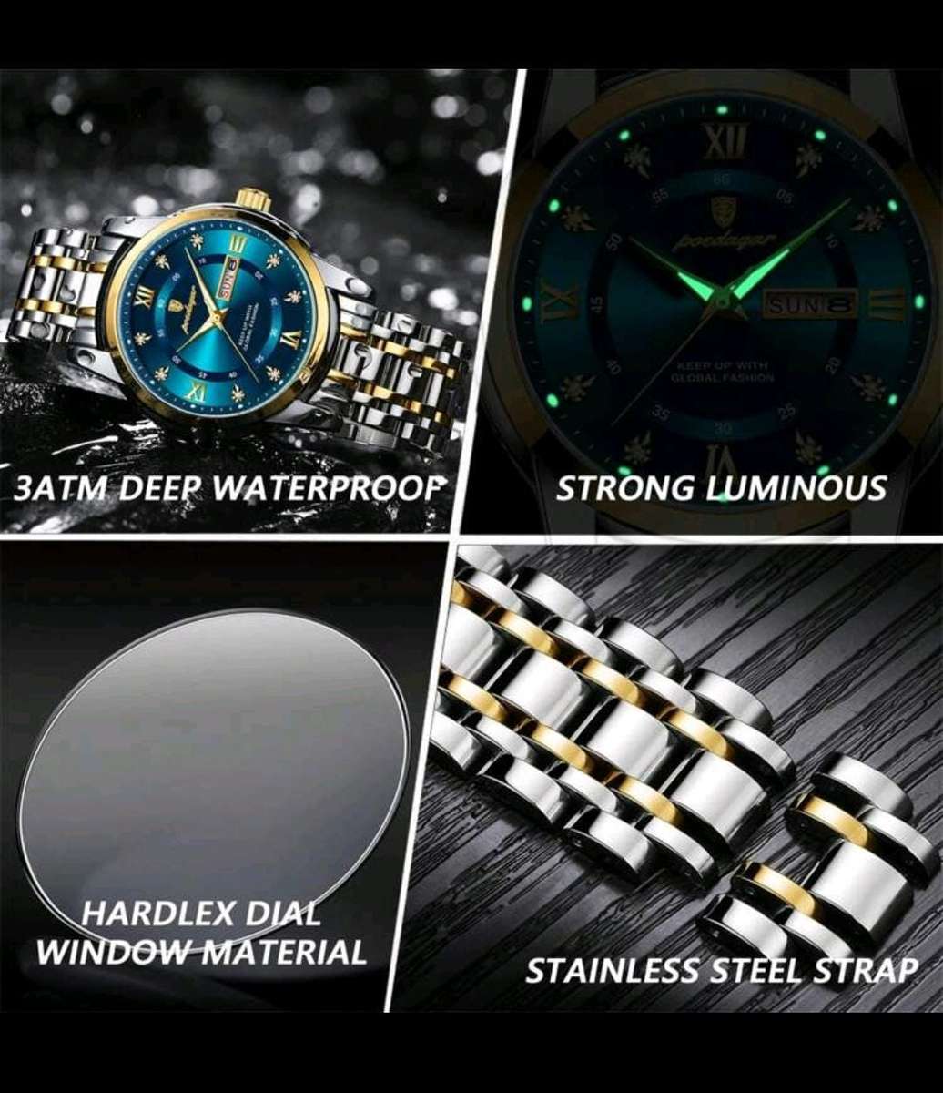 Poedagar mens luxury watch