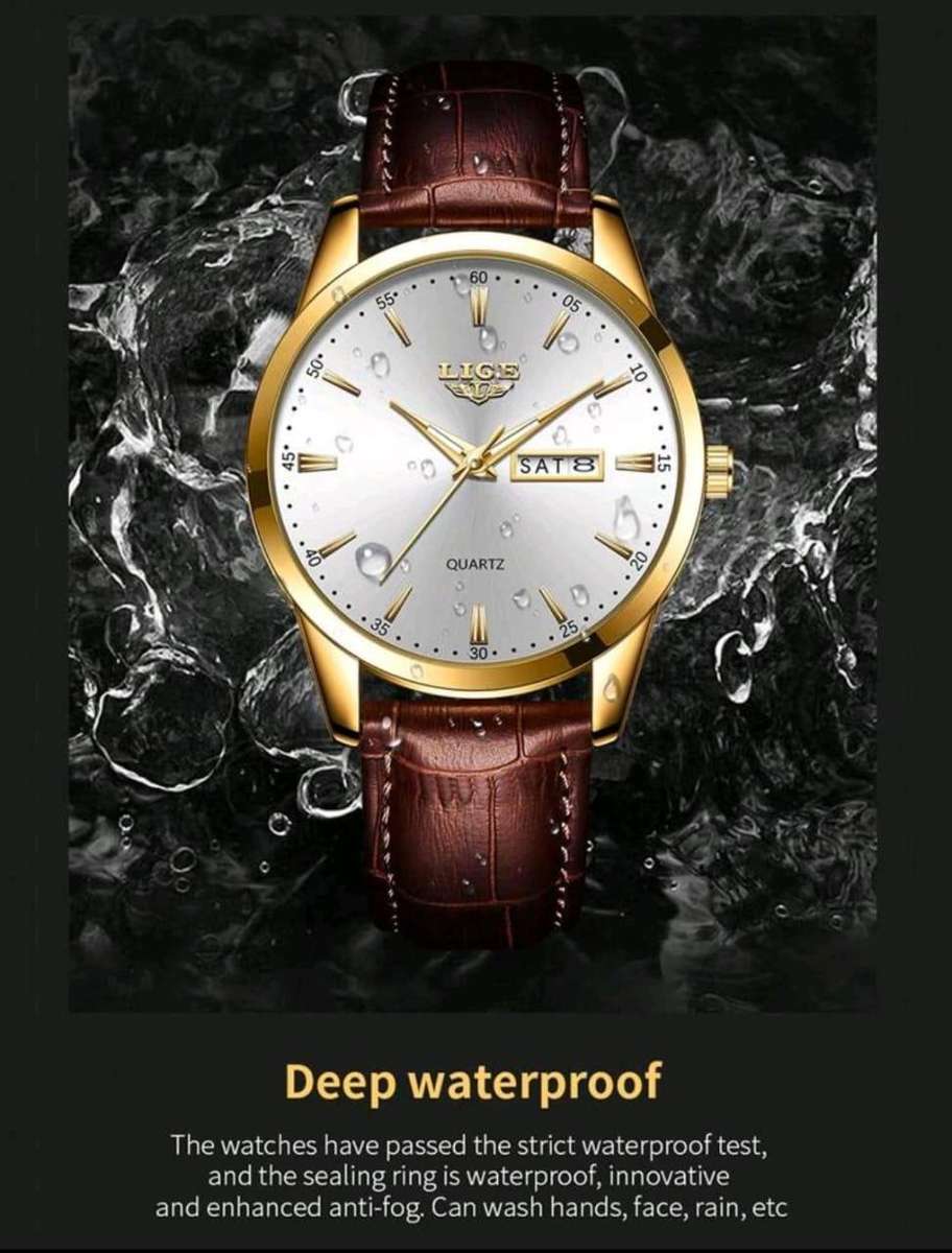 LIGE MEN'S LUXURY WATCH
