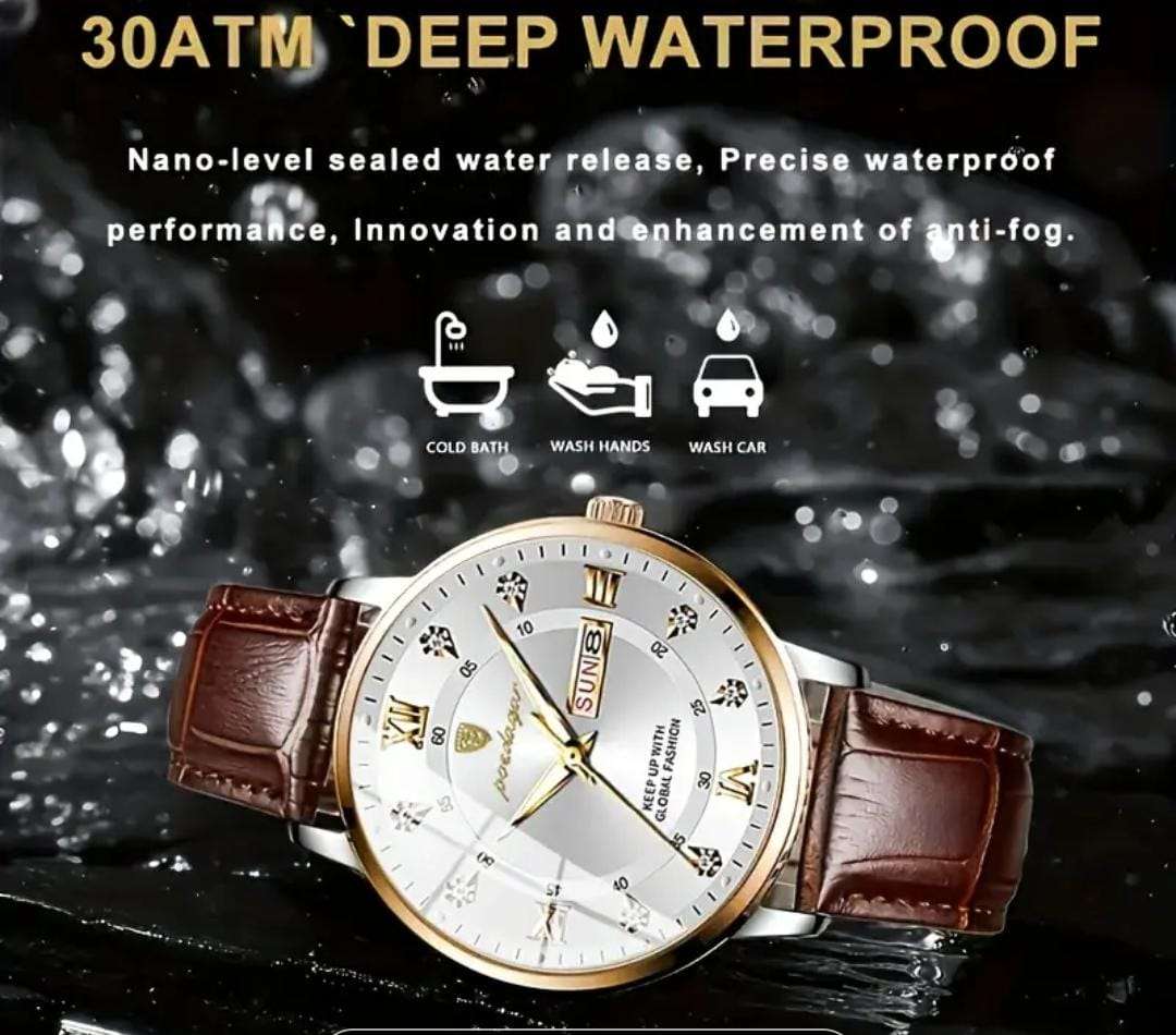 Poedagar mens luxury watch