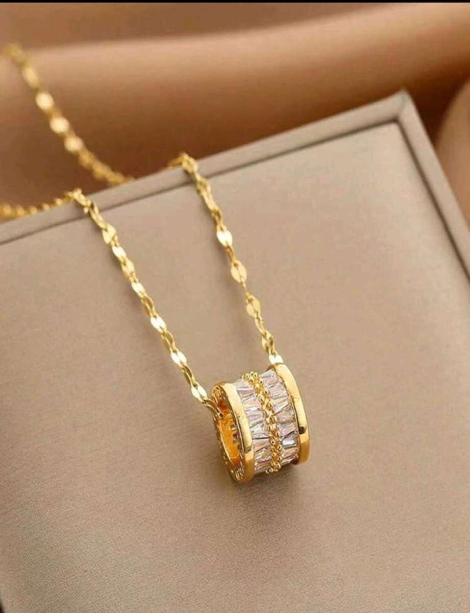 18k gold plated necklace