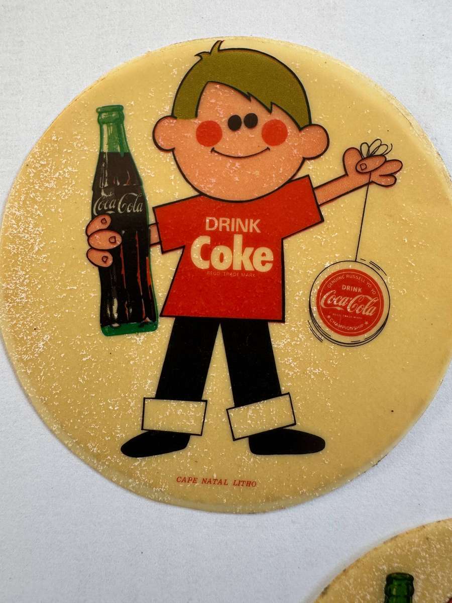 Old Coke Sprite and Fanta Yoyo stickers