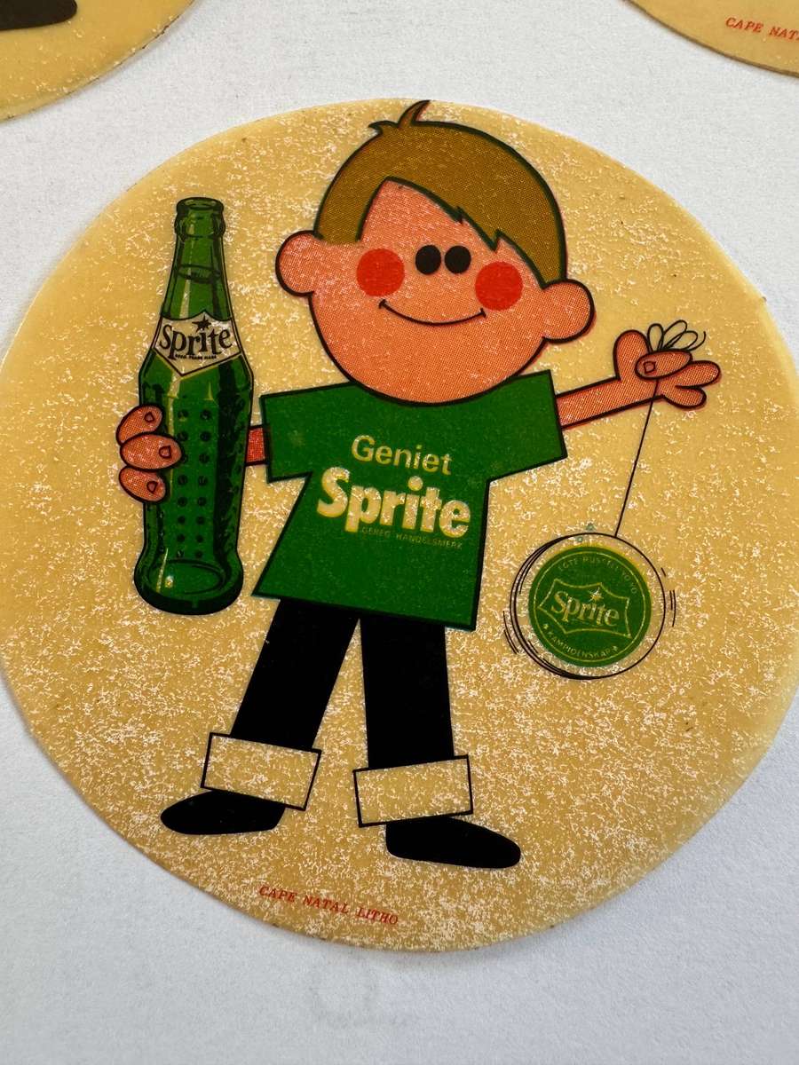 Old Coke Sprite and Fanta Yoyo stickers