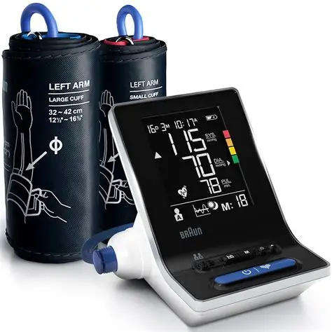 BRAUN EXACTFIT 3 BLOOD PRESSURE MONITOR NEW