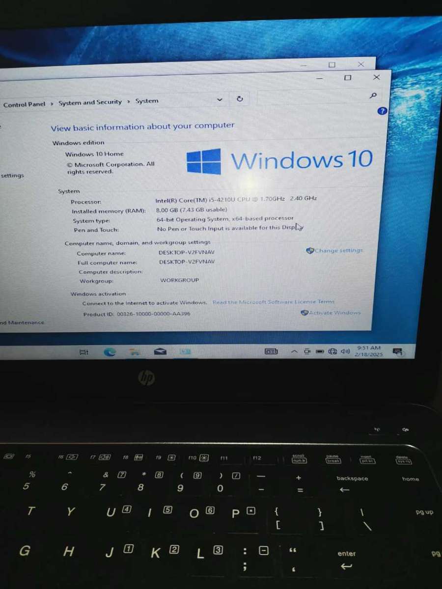 Hp core i5 4th gen laptop