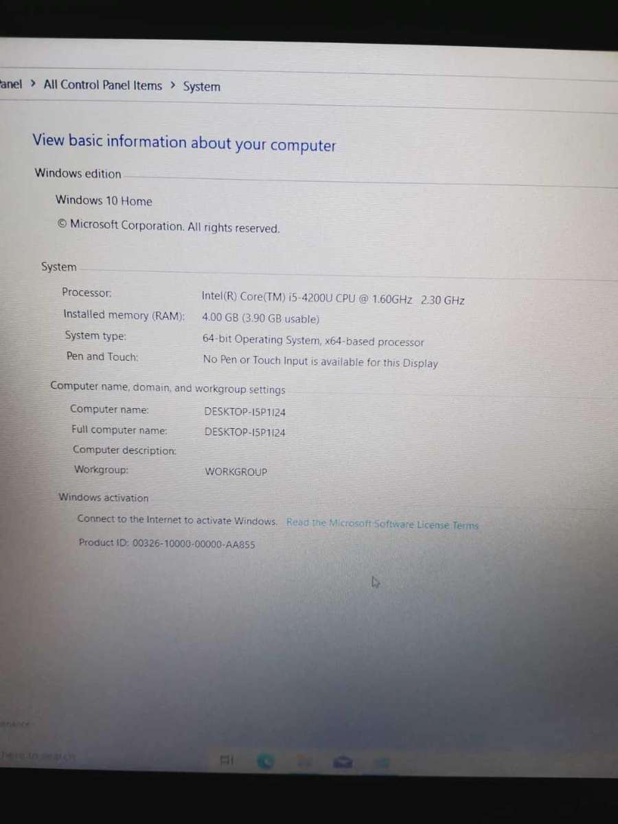 Hp Probook 850 core i5 4th gen laptop